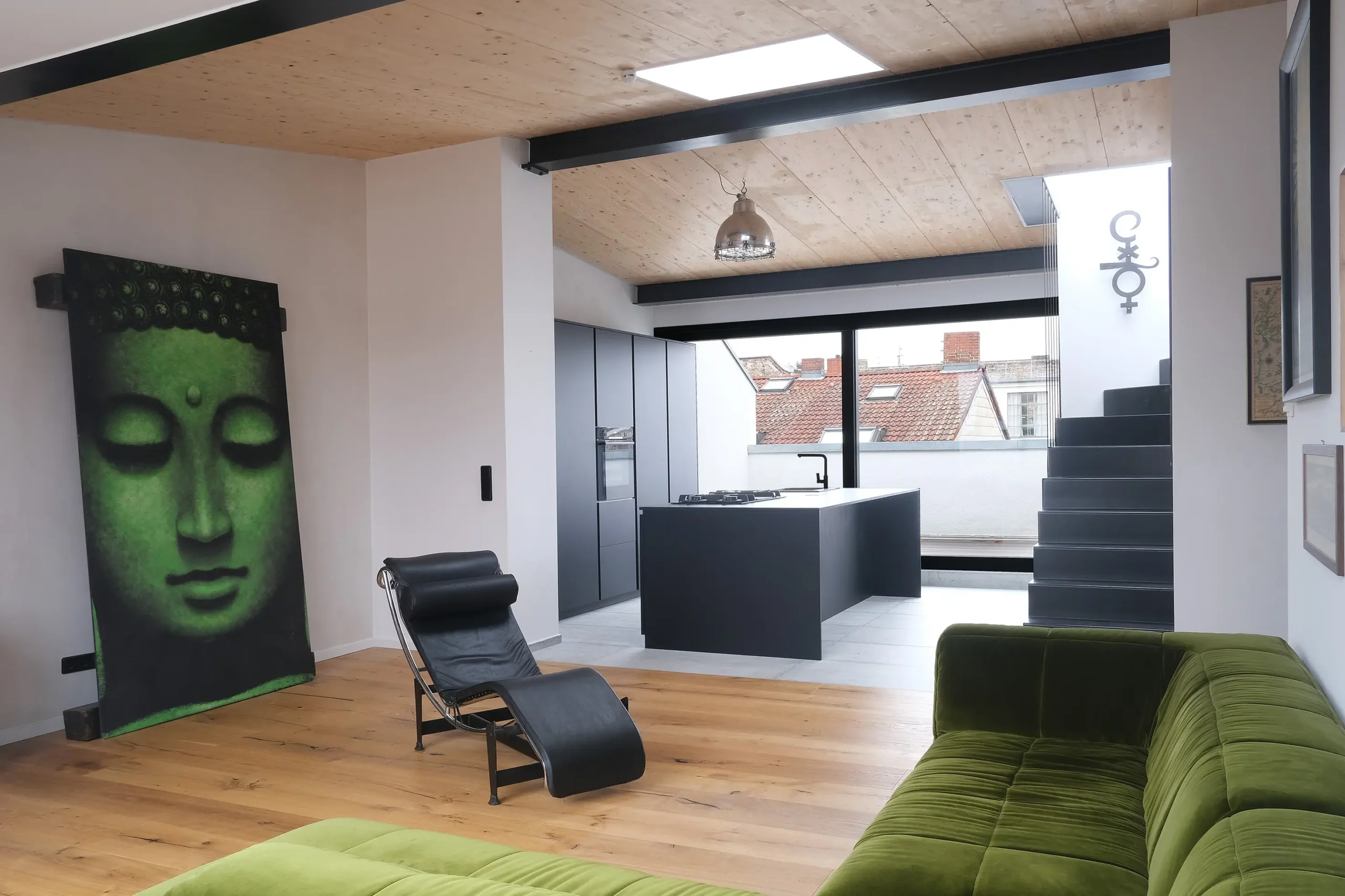 Rooftop apartment in Berlin Kreuzberg