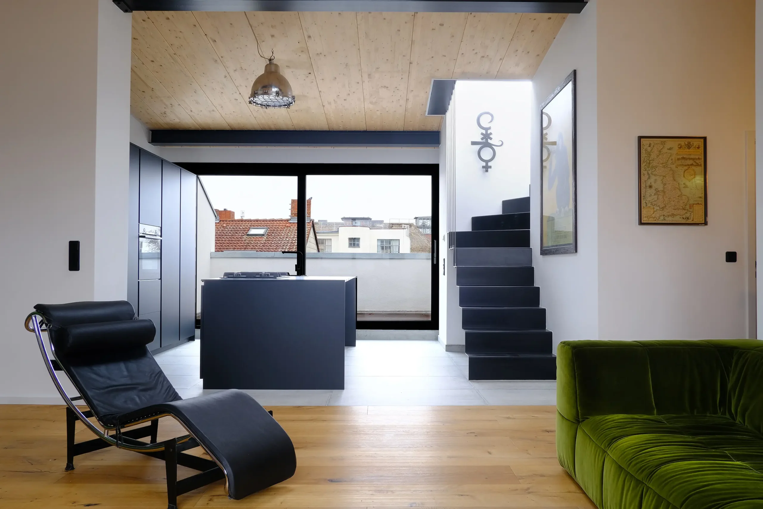 Rooftop apartment in Berlin Kreuzberg